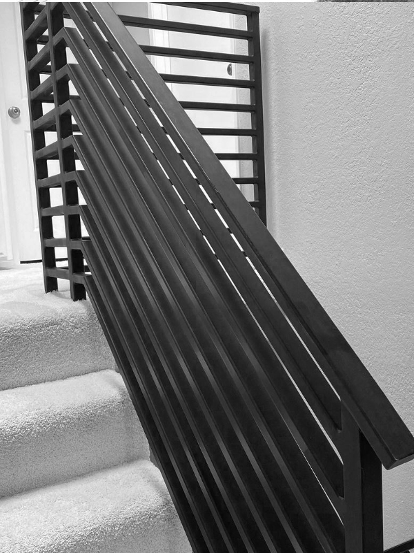 Custom Horizontal Interior Railing